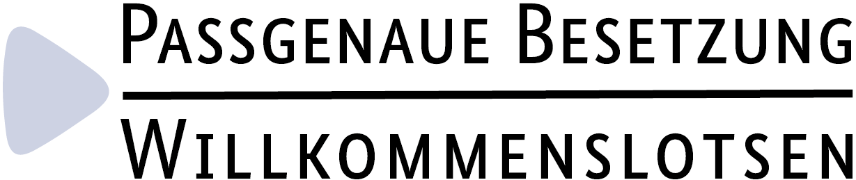 Logo Passgenaue Besetzung Willkommenslotsen